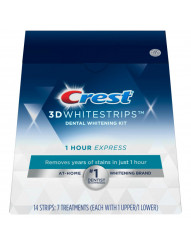 Crest 3D White Whitestrips 1 Hour Express фото 7