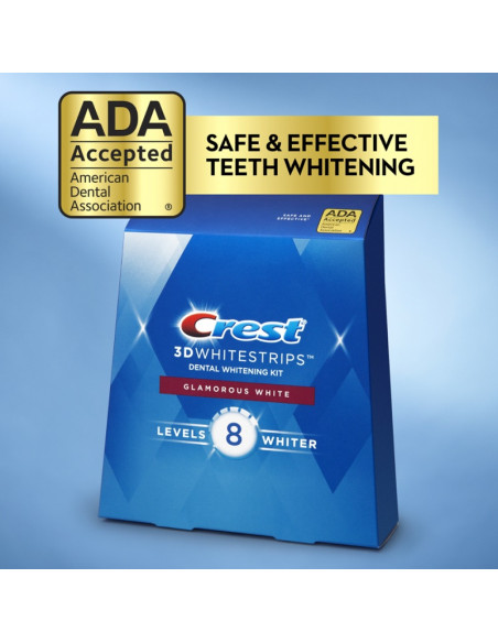 Crest 3D Whitestrips Glamorous White New 2021 фото 5