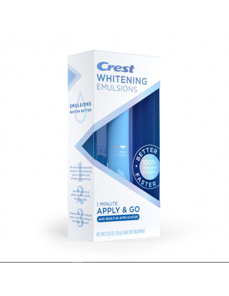 Crest Whitening Emulsions On-the-Go Leave-on Teeth Whitening Treatment with Built-In Applicator фото 2