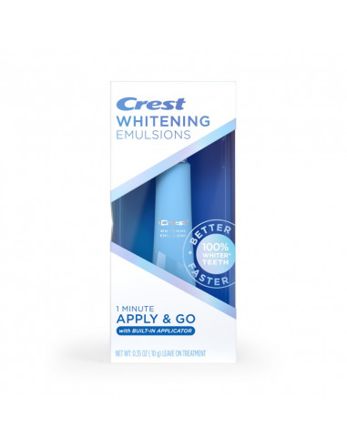 Crest Whitening Emulsions On-the-Go Leave-on Teeth Whitening Treatment with Built-In Applicator фото 1
