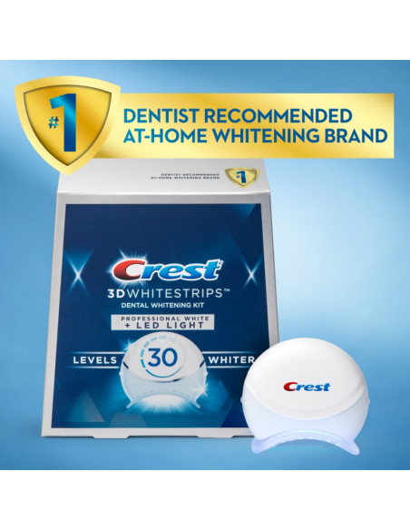 Crest 3D Whitestrips Professional White with LED Accelerator Light фото 4