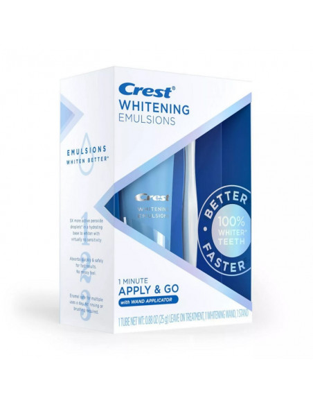 Crest Whitening Emulsions Leave-on Teeth Whitening Treatment with Whitening Wand Applicator фото 2