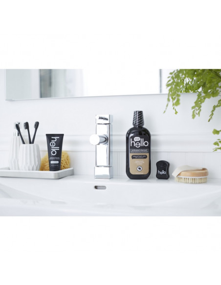 Отбеливающая зубная паста Hello Activated Charcoal Epic Whitening With Fresh Mint + Coconut Oil фото 7