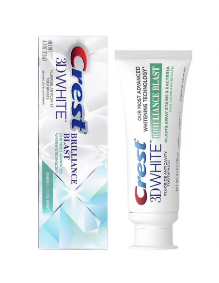 Crest 3D White Brilliance Blast Whitening Energizing Mint фото 3