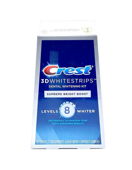 Crest 3D Whitestrips Supreme Bright Boost фото 1