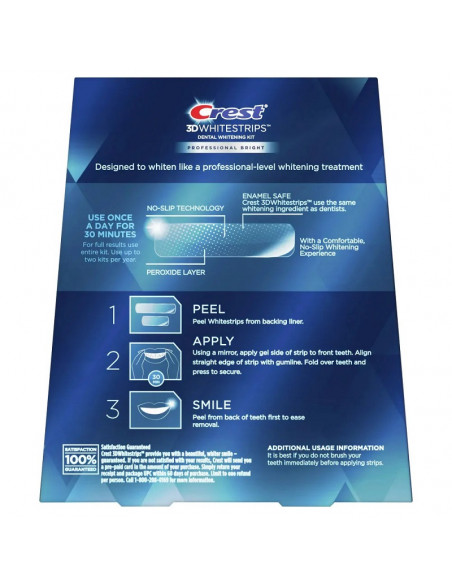 Crest 3D Whitestrips Professional Bright New 2023 фото 2