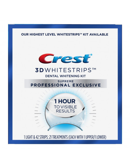 Crest 3D Whitestrips Supreme Professional Exclusive with LED Light фото 1