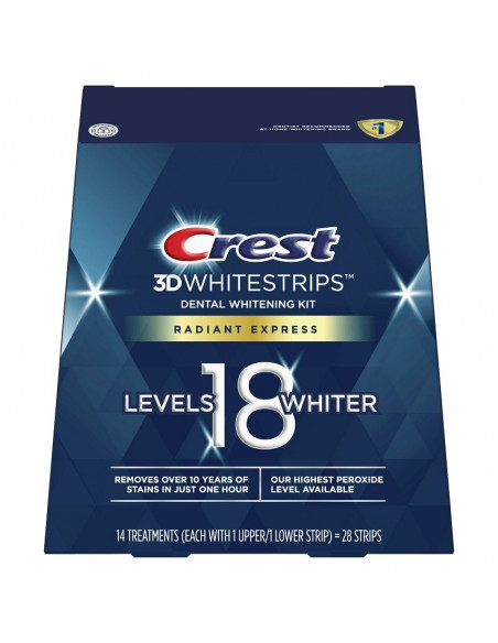 Crest 3D Whitestrips Radiant Express New 2022 фото 1