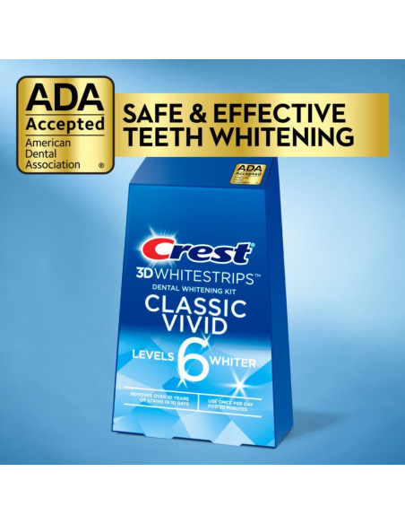 Crest 3D Whitestrips Classic Vivid New 2023 фото 3