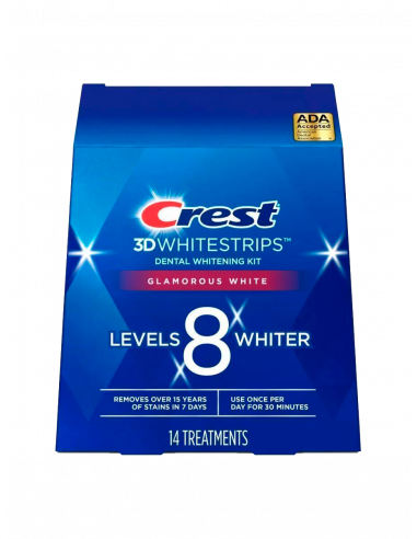 Crest 3D Whitestrips Glamorous White New 2023 фото 1