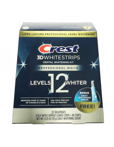 Crest 3D Whitestrips Professional White + Bonus Emulsions - 1