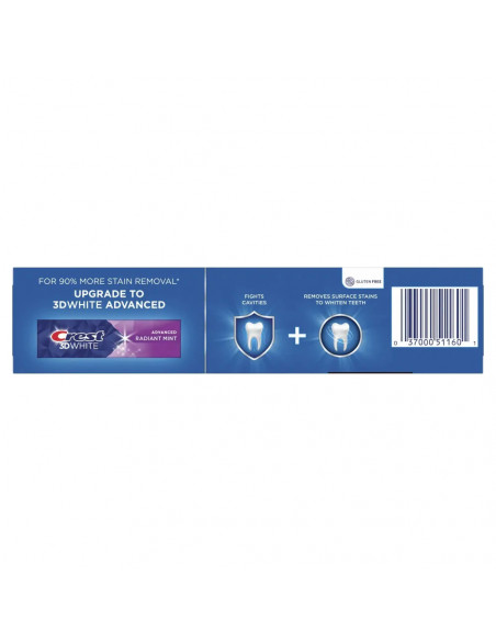 Отбеливающая зубная паста Crest Baking Soda & Peroxide Whitening with Tartar Protection фото 2