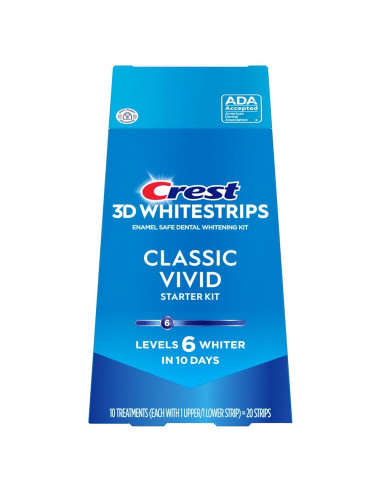 Crest 3D Whitestrips Classic Vivid New 2025 фото 1