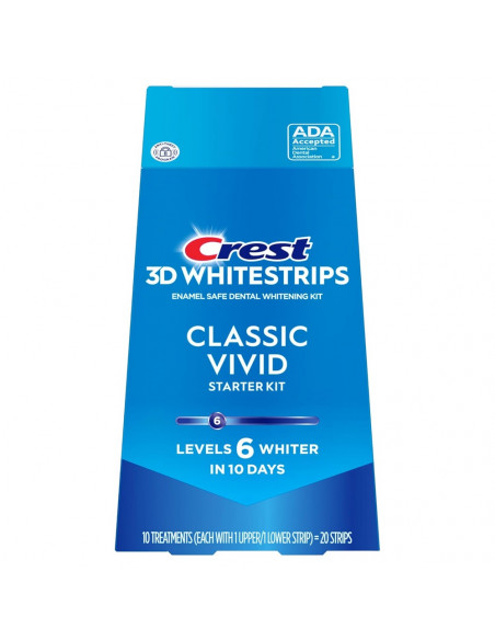 Crest 3D Whitestrips Classic Vivid New 2025 фото 1