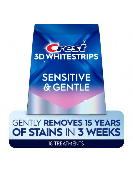 Crest 3D Whitestrips Sensitive White New 2025 фото 12