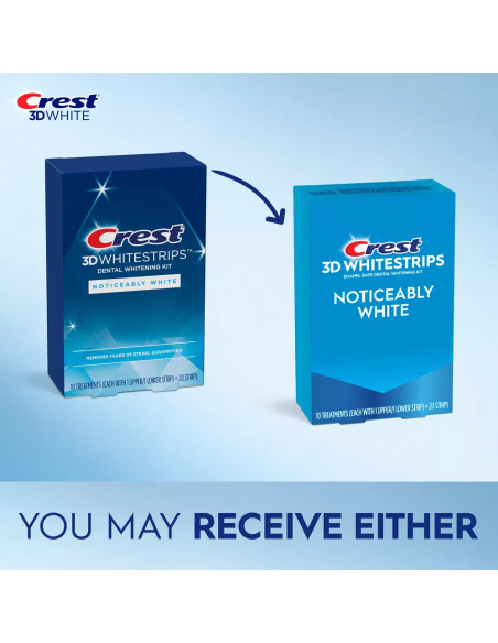 Crest 3D Whitestrips Noticeably White New 2025 фото 2