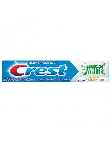Зубная паста Crest Fresh and White Peppermint Gleem фото 1