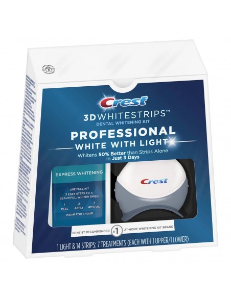 Crest 3D Whitestrips Professional White With Light фото 2