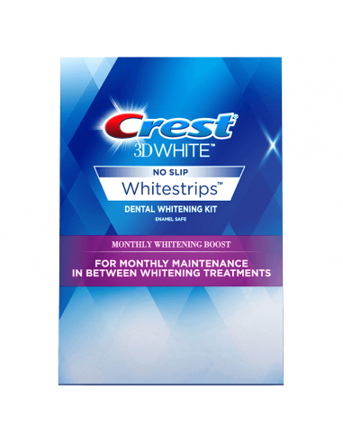 Отбеливающие полоски для зубов Crest 3D White Whitestrips Monthly Whitening Boost Mini фото 1