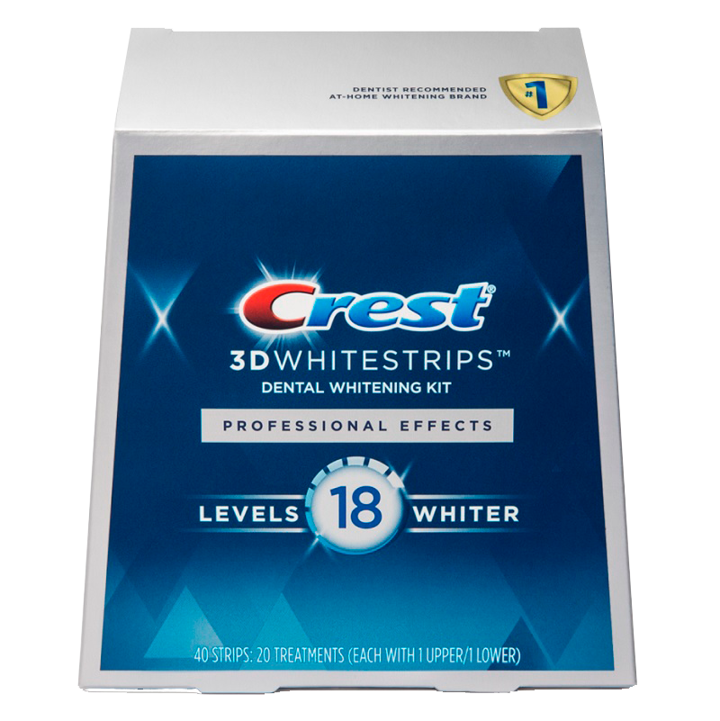 Отбеливающие полоски Crest 3D White Whitestrips Professional Effects